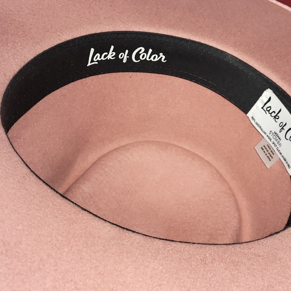 Lack Of Color Stardust Pink Rancher Fedora Hat - Picture 6 of 14